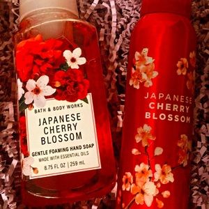 Hand soap and body lotion (shimmer fizz)